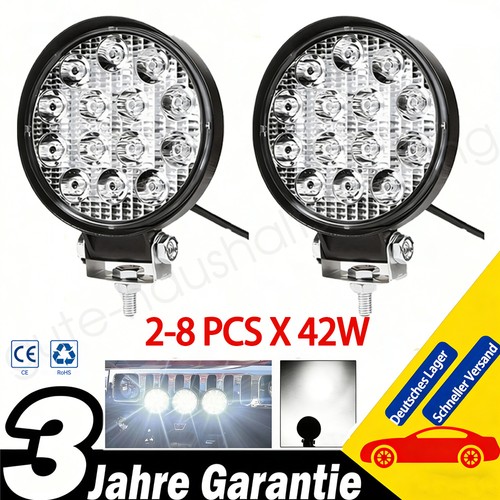 8xled arbeitsscheinwerfer - 2-8xled,