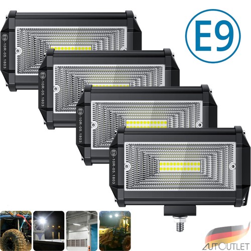 Led arbeitsscheinwerfer - 4x,