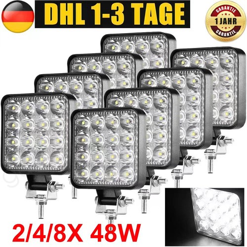 Led arbeitsscheinwerfer - 2-8x,