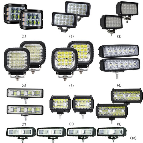 Led arbeitsscheinwerfer - 2x,