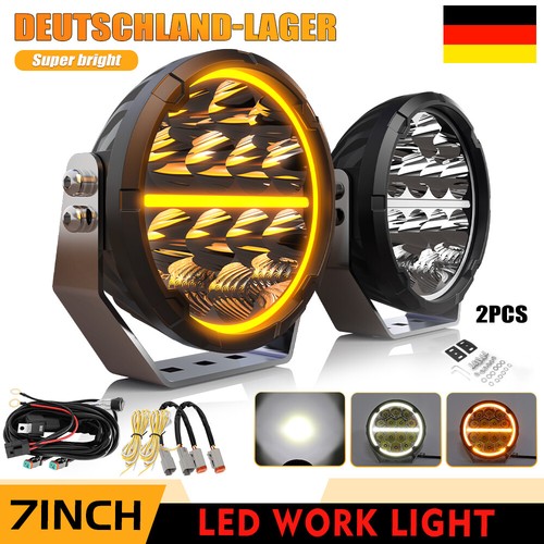 Led fernscheinwerfer - 2x,