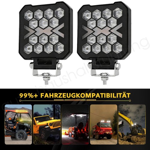 Led zusatzscheinwerfer - 2x,