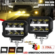 2x LED Zusatzscheinwerfer